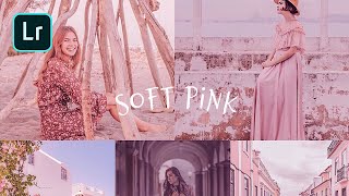 Soft Pink Preset Lightroom Photo Editing screenshot 2