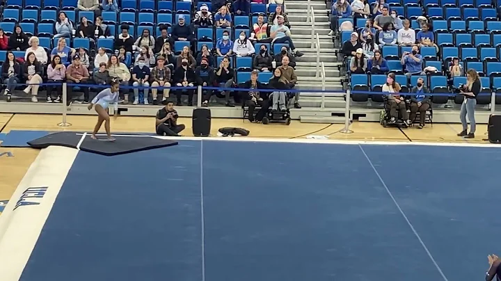 Selena Harris Floor at 2022 Meet the Bruins