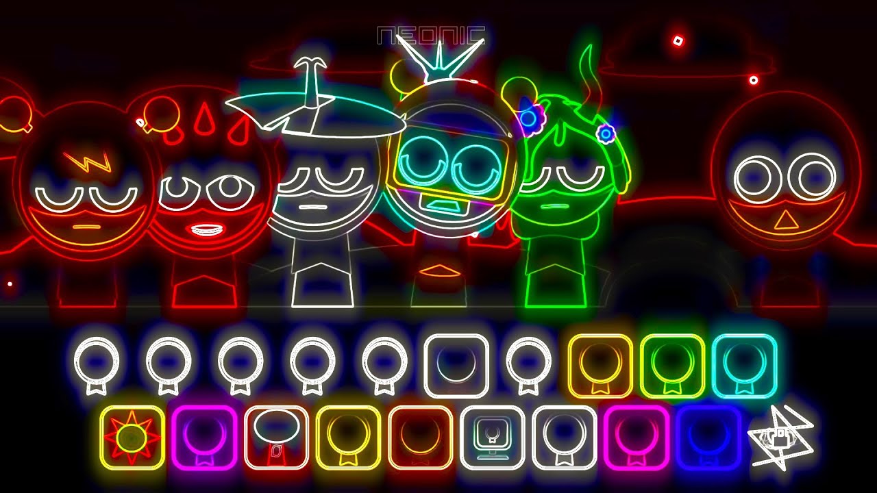 Creeper | Sprunki OC All Phase Neon Incredibox Sprunki Mix