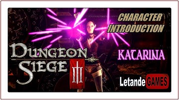Dungeon Siege III: Character Introduction - Katarina