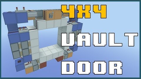 The Ultra Compact 4x4 Vault Door! [Tutorial!]