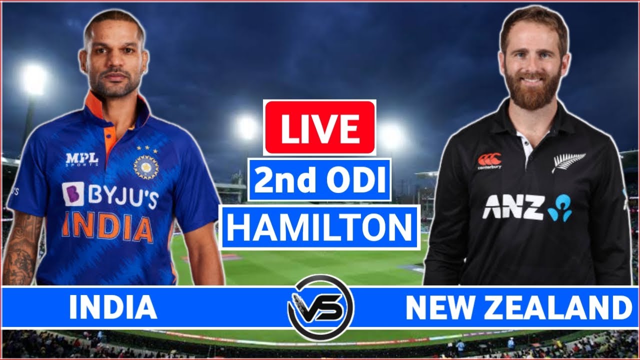 India vs New Zealand 2nd ODI Live | IND vs NZ 2nd ODI Live Scores ...