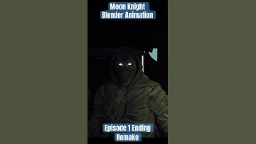 MoonKnight Episode 1 Ending Scene Blender 3D Animation #3danimation #moonknight #blender3d