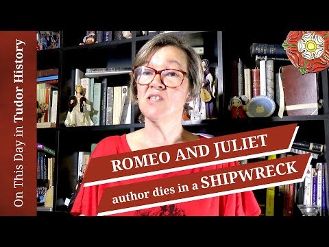 March 19 - Romeo and Juliet author dies in a shipwreck