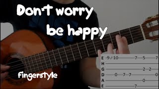 Как играть песню Don&#39;t worry, be happy (Не парься, будь счастлив) на гитаре!