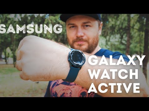 Видео: Galaxy Watch Active - обзор полноценных доступных смарт часов от компании Samsung