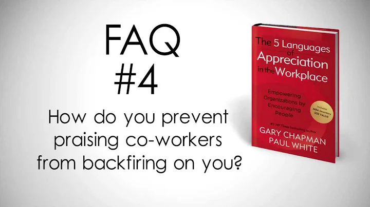 FAQ #4: "How do you prevent praising co-workers from backfiring on you?"