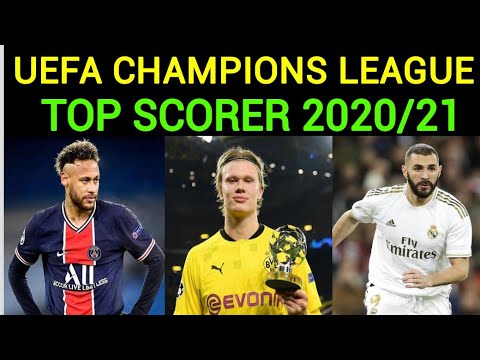 Champions League 21 Top Goal Scorers Haaland Neymar Top Scorers In Ucl 21 Kante Youtube