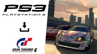 Gran Turismo 4 PS2 on PS3 (60gb) gameplay - HD 1080p 