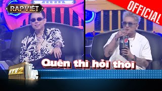 UNCUT: B Ray tự nhận hay quên Andree liền khịa ngang, BigDaddy bị nóc nhà siết chặt | Rap Việt 2023