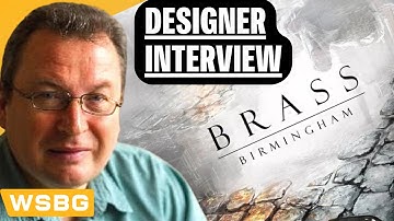 GIVEAWAY! | Martin Wallace Interview | Brass Birmingham #1 game on BGG | WSBG Interview Series