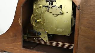 Art Deco German Vintage Mantel Clock, Westminster Chime, Welby