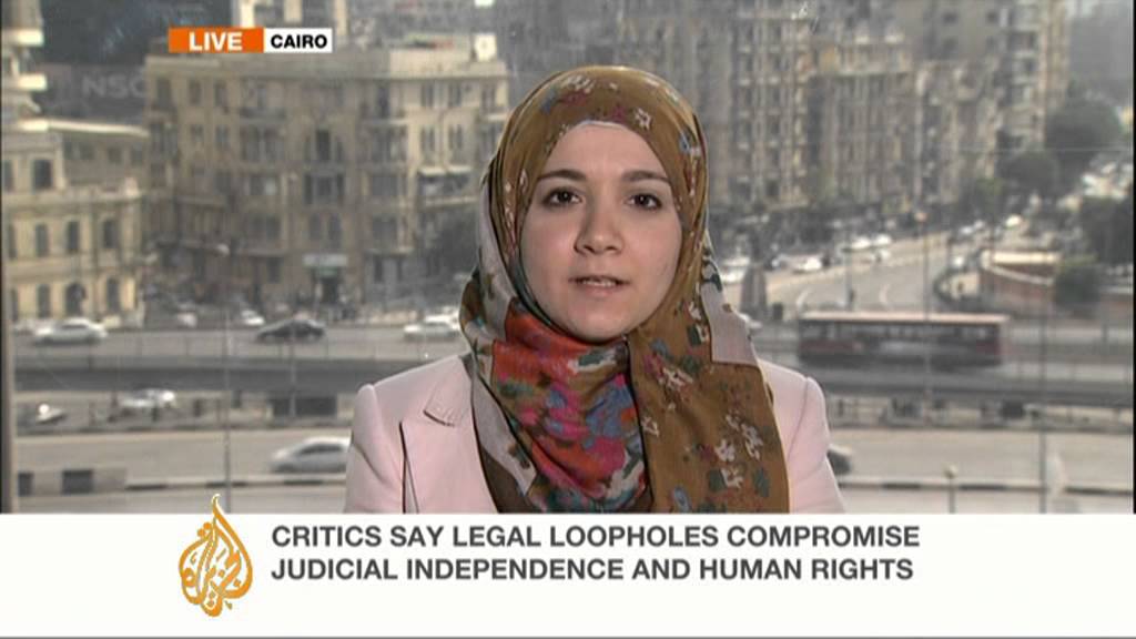 Interview with Freedom and Justice party spokeswoman