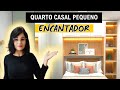 QUARTO DE CASAL PEQUENO - ESSE PROJETO VAI TE SURPREENDER 😲😲