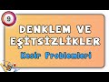 Kesir Problemleri | Denklem ve Eşitsizlikler 34 | 9.Sınıf Matematik