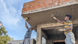 Простой способ оштукатуривания бетона потолка цементной смесью