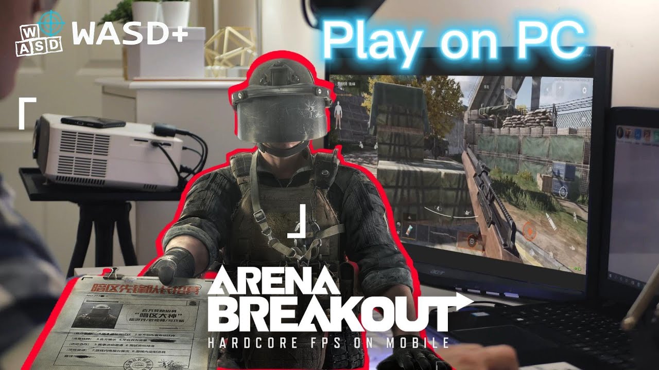 WASD+ Hands-on Arena Breakout on PC with keyboard and mouse Maximize Performance Key Mapping