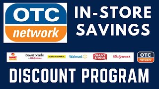 OTC network card | In-store savings discount programs screenshot 1