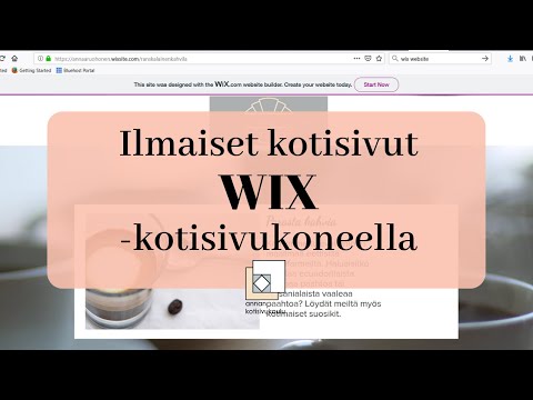 Video: Kuinka Luoda Verkkosivustosi Ilmaiseksi