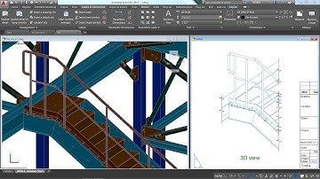 Advance Steel - Removing parts from a view on a drawing