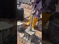 Casting of foundation.