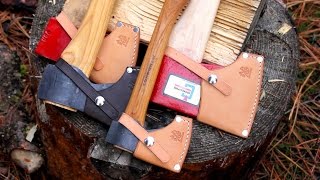 New Handmade Sheaths for Axes | ROG | Update