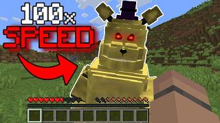 FAST FREDBEAR is BACK in MINECRAFT...