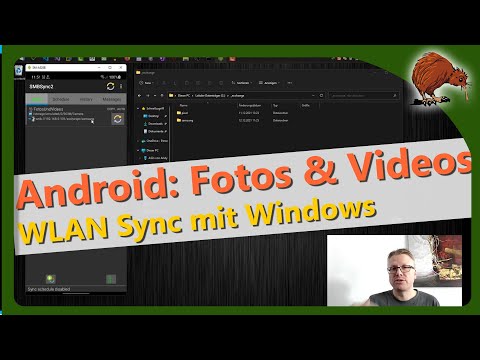 Android: Bilder und Videos auf Computer über WLAN/Netzwerk synchronisieren