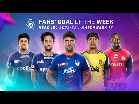Fans' Goal of the Week - Matchweek 18 | Hero ISL 2022-23 Fans' Goal of the Week - Matchweek 18 | Hero ISL 2022-23 Thumbnail