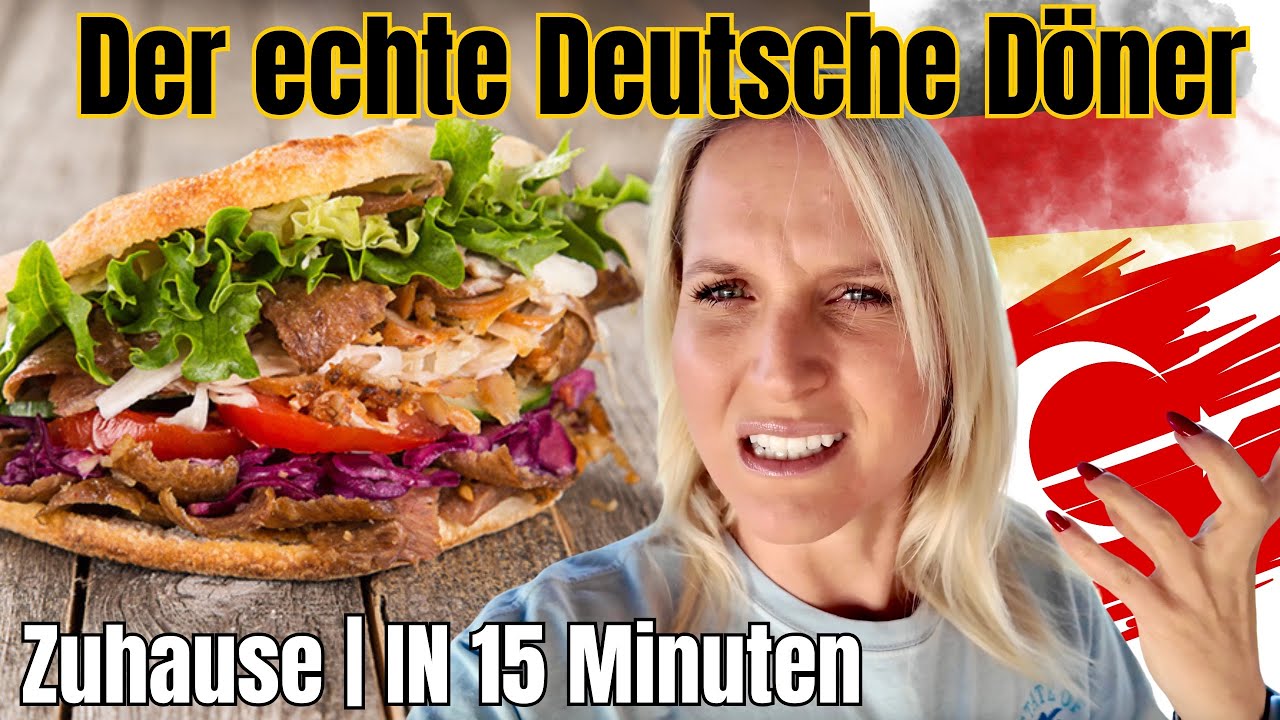 DER echte deutsche Döner – so einfach macht ihn KEINER nach! 😱🔥 #döner #alanya #türkei