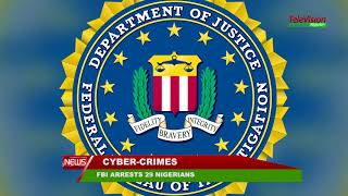 FBI ARRESTS 29 NIGERIANS FOR CYBER CRIMES