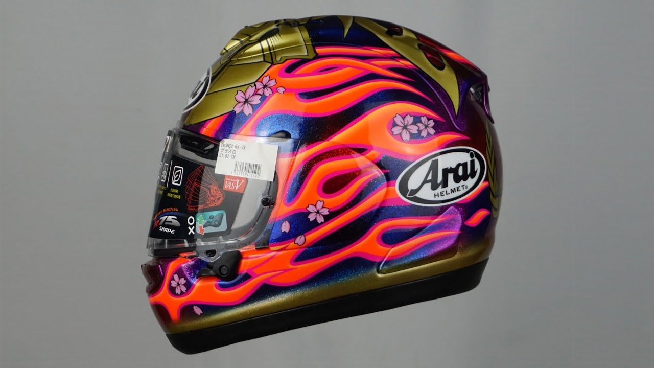 Arai RX-7X Mix - YouTube