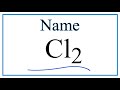 Properties and Characteristics of Cl2