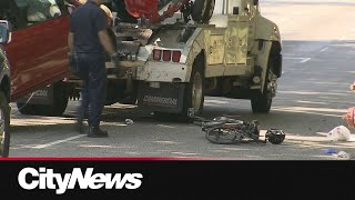 Cyclist struck, seriously injured in east Vancouver