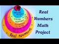 Real Numbers math project for class 7,8 /Easy Math Activity #MathProject/ mathtlm
