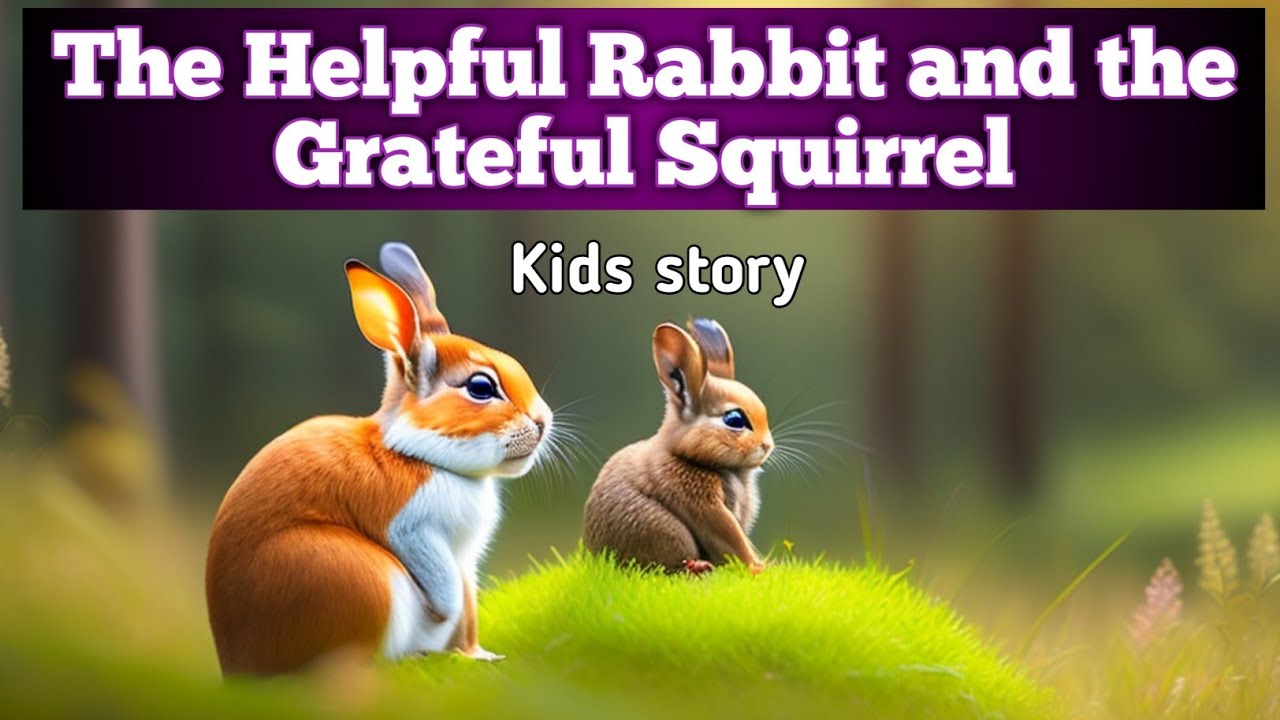 The Helpful Rabbit The Helpful Rabbit and the Grateful Squirrel ! Kids story ! - YouTube