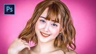 Easy & Quick Painting Effect in Photoshop - Transform Any Photo into Realistic Painted Look