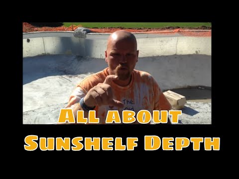 Ask the Pool Guy about sun shelf depth {Legendary Escapes}