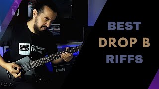 TOP 10 DROP B RIFFS - The best guitar riffs