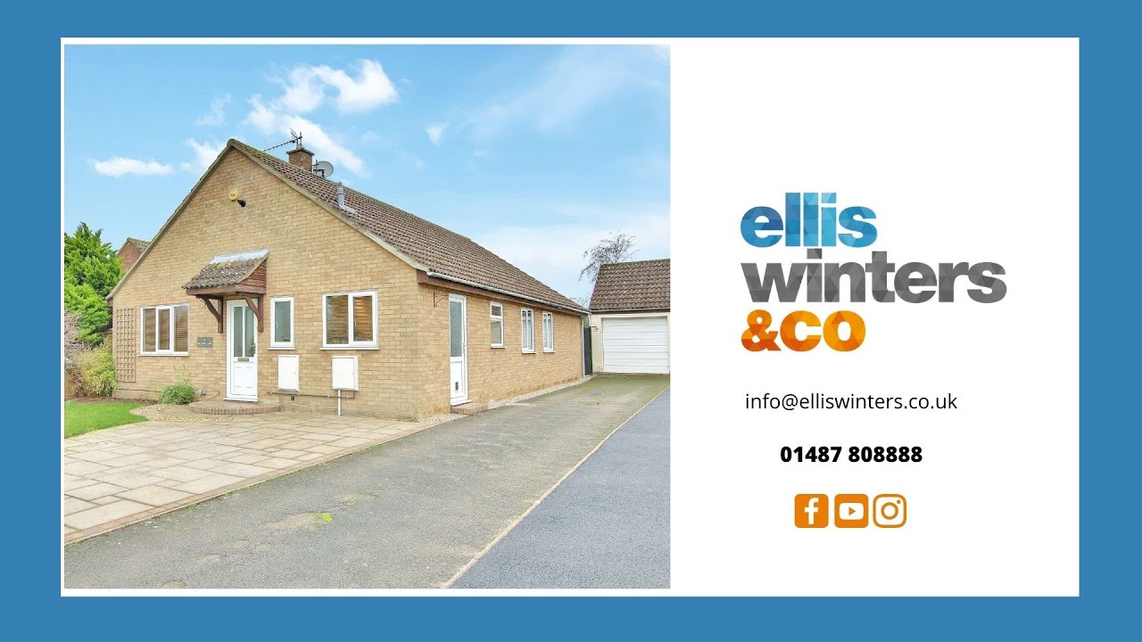 3 Double bedroom bungalow for sale in Earith, Cambs YouTube