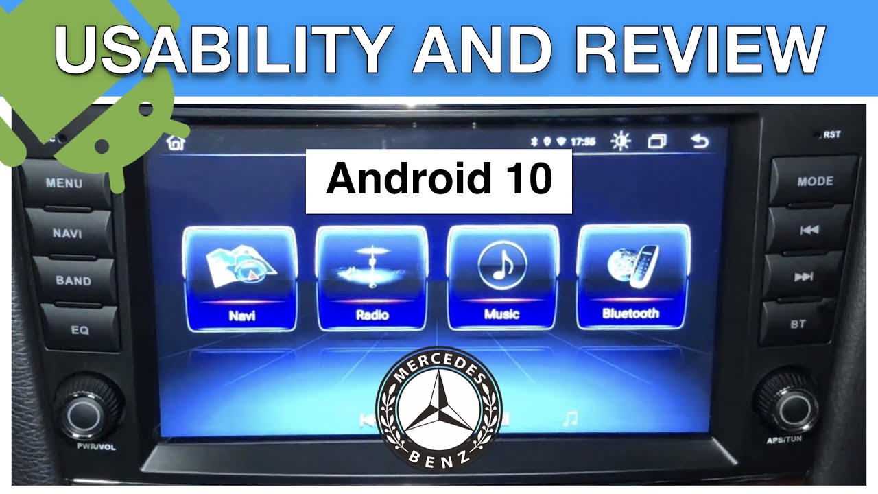 MERCEDES C200 W203 | ANDROID HEADUNIT INSTALL GUIDE - YouTube