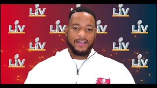 William Gholston Super Bowl Interview