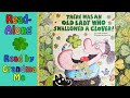 There Was An Old Lady Who Swallowed A Clover | Read Along | Children&#39;s  Story book  |Storytime