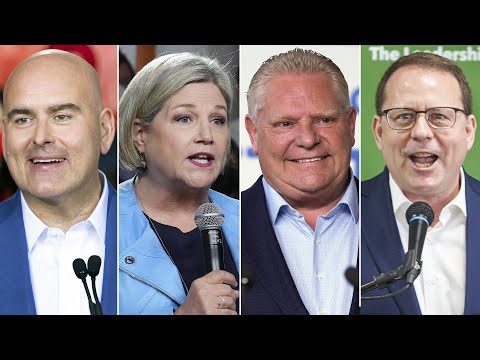 WATCH: Ford, Del Duca and Horwath debate over housing affordability in Ontario