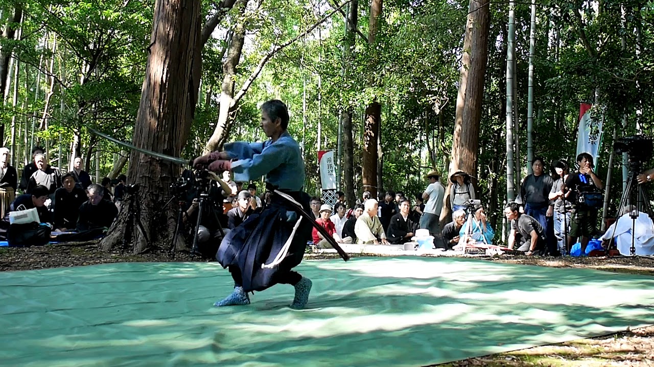 柳生新陰流兵法・毛利圭介様 Yagyu Shinkage Ryu Hyouhou, Master Keisuke Mori 剣祖祭 Kensosai 2019