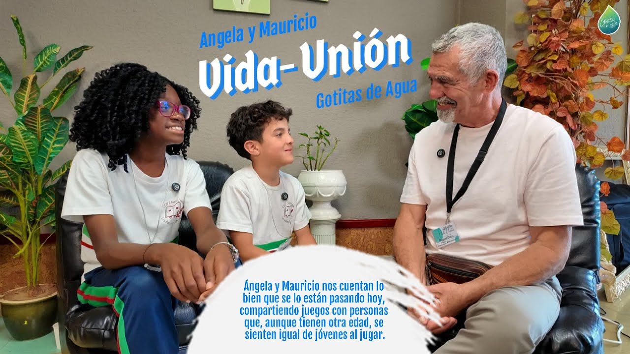 Entrevista a Angela y Mauricio - LABORATORIO VIDA-UNIÓN - GOTITAS DE AGUA