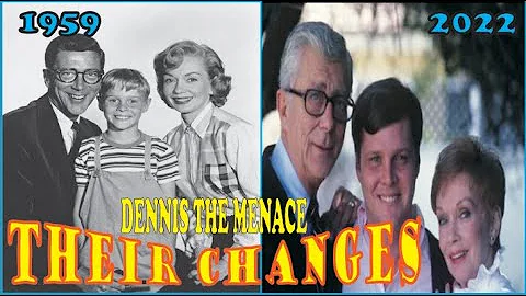 Top Cast Dennis The Menace 1959, how they changed,...