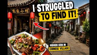 I Got LOST Trying to Find This Hidden Chinese Village Restaurant