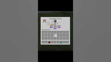 How To Make Invisibility potion in Minecraft #short