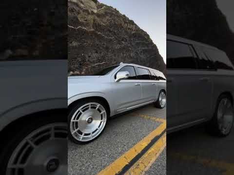 Kim Kardashian's 2021 Cadillac Escalade Platinum ESV Is A Head-turner
